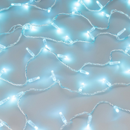 Arlight Светодиодная гирлянда ARD-STRING-CLASSIC-1000-CLEAR-100LED-PULSE Azure (230V, 7W) (Ardecoled, IP65)