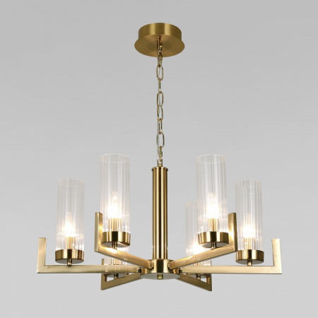 Подвесная люстра 60133/6 латунь Eurosvet Arganie