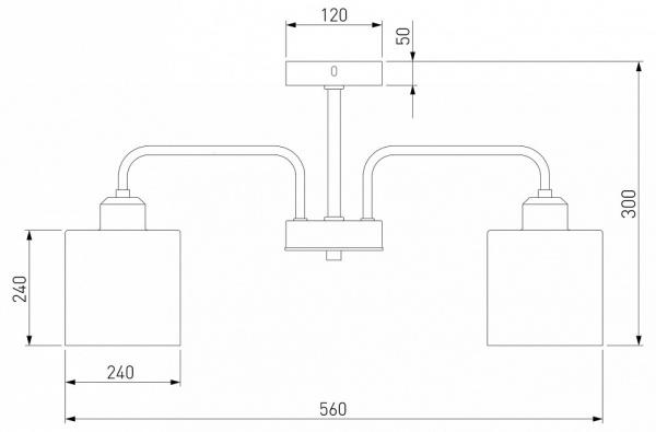Потолочная люстра с плафонами 30176/5 хром Eurosvet Essence Потолочная люстра с плафонами 30176/5 хром Eurosvet Essence