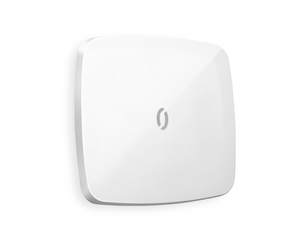 Лицевая панель OMEGA (Белый глянец) для 1-клавишных выключателей с подсветкой QUANT OP1020