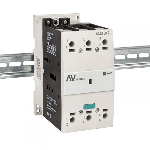 EKF Averes Контактор КМЭ 80А 400В АС