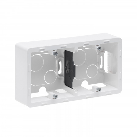 Legrand INSPIRIA Белый Коробка накладного монтажа - 2 поста