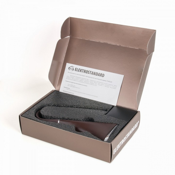 Настольный светодиодный светильник Elara коричневый TL90220 Elektrostandard ELARA a037504