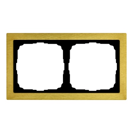 Systeme Electric ArtGallery Pure Металл Золото Рамка 2-ая