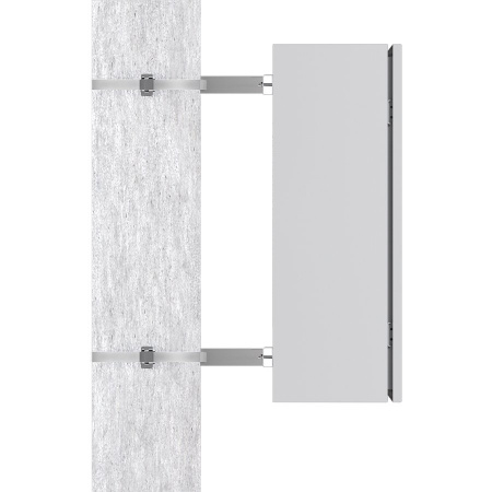 EKF Basic Кронштейн для удаления шкафа от столба на 150 мм.