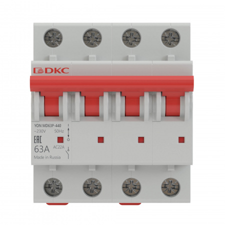 DKC Выключатель нагрузки модульный YON MD63P-463