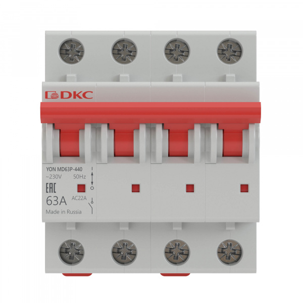 DKC Выключатель нагрузки модульный YON MD63P-463