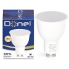 Donel Светодиодная лампа 9Вт, MR16, 220В, GU10, 4000K, 675Лм, Ra>80, 110°, D50хH65мм, DN03004N9GU10