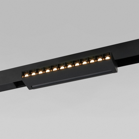 Slim Magnetic HL02 Трековый светильник 12W 3000K черный 85010/01 Elektrostandard Slim Magnetic a067370