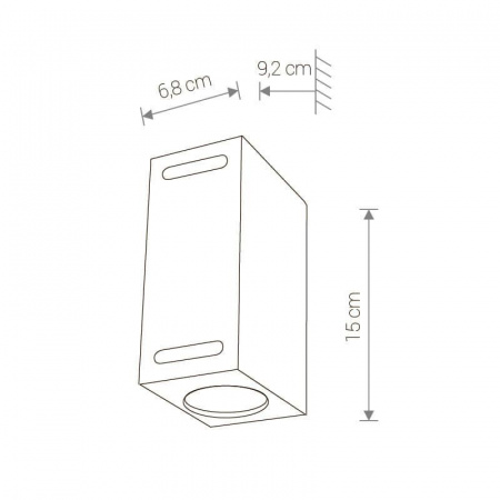 Уличный настенный светильник Nowodvorski Assos 9124
