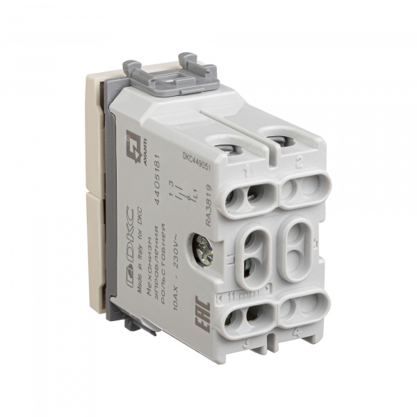 DKC Avanti Ванильная дымка Механизм управления рольставней 1 модуль