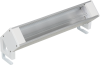 Donel Настольный розеточный блок Sharpdesign 10 мод. (5 мод. 45х45), алюминий, белые заглушки, DDSB10SHDALW