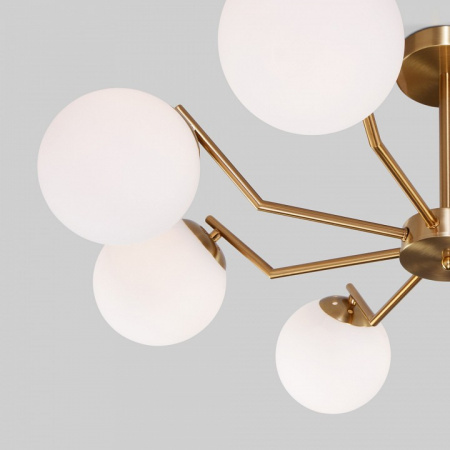 Потолочная люстра 70154/8 латунь Eurosvet Frost