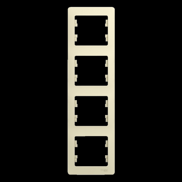 SE Glossa Беж Рамка 4-ая, вертикальная