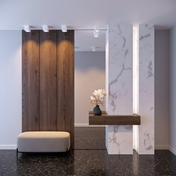 Потолочный светодиодный светильник Arlight SP-Cubus-S100x100-8W Warm3000 036051