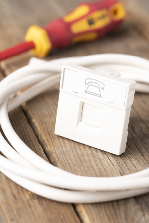 EKF PROxima Розетка RJ-11 (ширина 2 модуля)