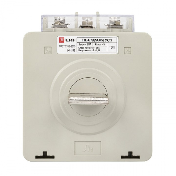 EKF PROxima Трансформатор тока ТТЕ-A-750/5А с клеммой напряжения класс точности 0,5S