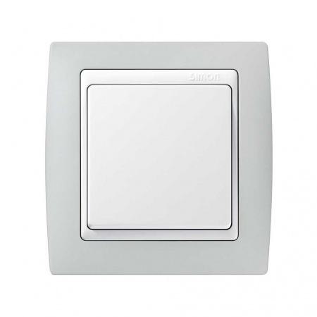 Simon 82 Пастель серая Рамка 1-ая