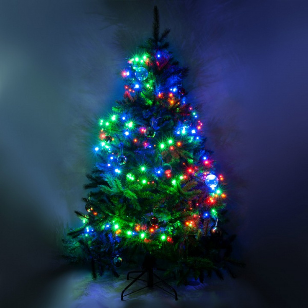 Гирлянда нить 'Мишура' мульти 5м IP20 400-004 мульти Eurosvet Мишура