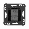DKC Avanti Черный квадрат Розетка TV оконечная в стену