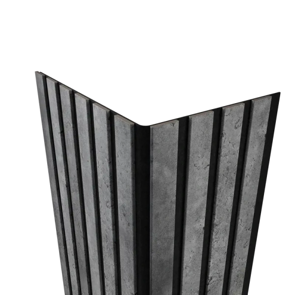 Акустическая панель FLEX Бетон 2750×600 мм рейка 40х6 мм