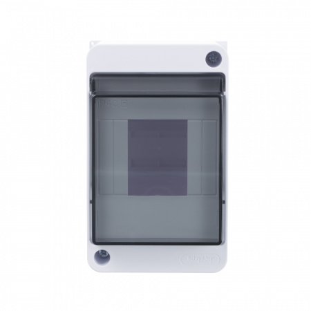 SE Easy9 XS Бокс навесной с прозрачной дверцой 4 модуля