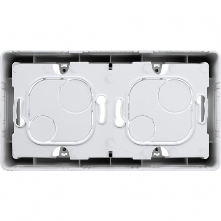 Legrand INSPIRIA Белый Коробка накладного монтажа - 2 поста