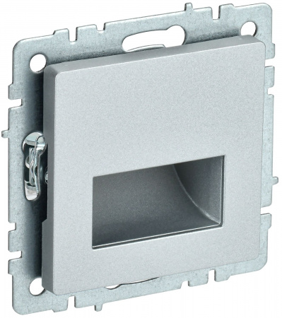 IEK BRITE Подсветка LED встраиваемая ПЛ20-БрА алюм.