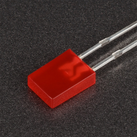 Arlight Светодиод ARL-2507URD-700mcd (2x5мм (прямоугольный))