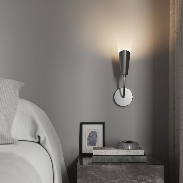 Настенный светильник 60167/1 никель Eurosvet Rhyton