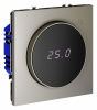 Терморегулятор электронный VOLTUM S70 с индикацией и датчиком, для теплого пола, (шелк)