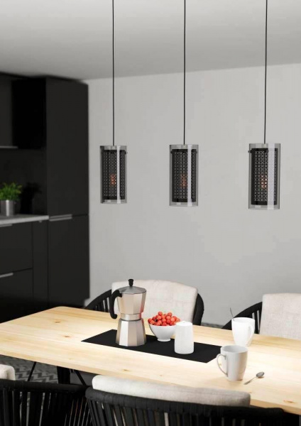 Подвесной светильник Eglo Pinto Textil 1 900342