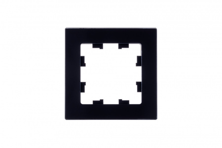 Systeme Electric AtlasDesign Nature Натуральное стекло Черный Рамка 1-ая