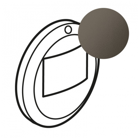 Legrand Вставка - для лицевой панели Celiane - My Home - SCS - без маркировки - белый