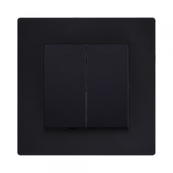 Рамка 1-постовая, черный Kollinger Aspekt AT1BK