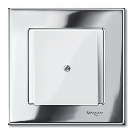 SE Merten SM M-Elegance Хром Рамка 1-ая