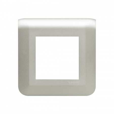 Legrand Mosaiс Рамка - Программа Mosaic - 2 модуля - алюминий