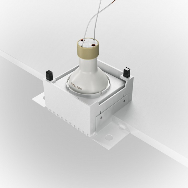 Встраиваемый светильник Downlight DL051-01-GU10-SQ-W Maytoni Share