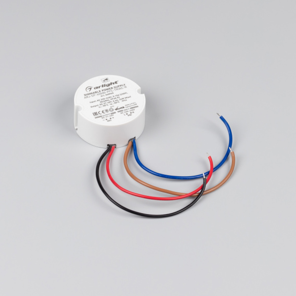 Arlight Блок питания ARJ-SP-40600-PFC-TRIAC-R (24W, 27-40V, 600mA) (IP44 Пластик, 5 лет)