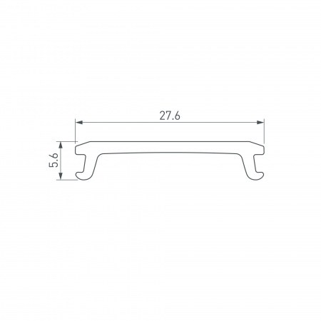 Arlight Экран STRETCH-25-CEIL-CENTER-10m OPAL-PVC (-)