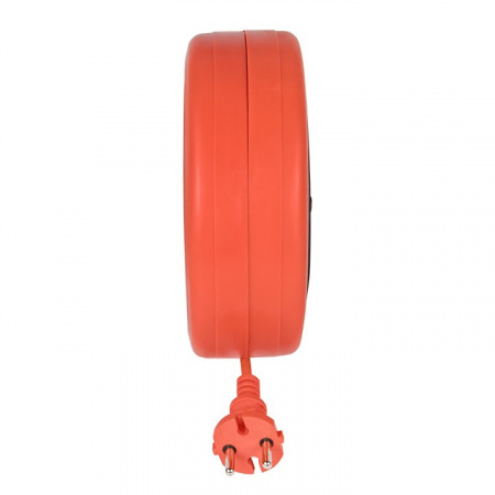 EKF PROxima Удлинитель-рулетка 4*5 м без заземления ПВС 2*0,75 10А/2,3кВт