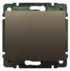 Legrand Galea Life Темная Бронза Накладка заглушки с суппортом