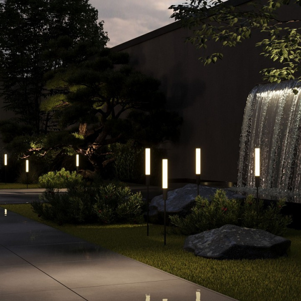 Светильник садово-парковый Invi 3W 4000K черный 35155/F Elektrostandard Invi a069445 Светильник садово-парковый Invi 3W 4000K черный 35155/F Elektrostandard Invi a069445