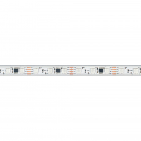 Arlight Лента герметичная SPI-PS-B60-12mm 12V RGB-PX3-BPT (12 W/m, IP67, 5060, 5m) (бегущий огонь)