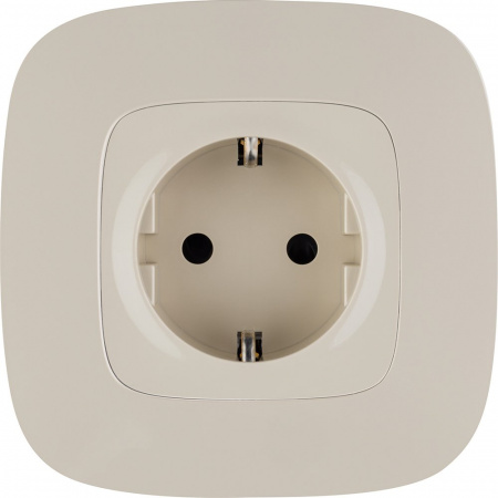 Legrand Valena ALLURE DIY Сл.кость Розетка 1-ая с/з с защитными шторками, безвинт.зажим
