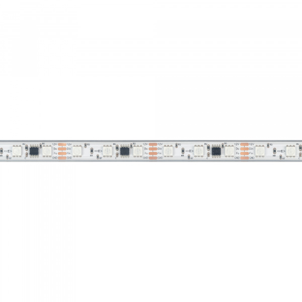 Arlight Лента герметичная SPI-PS-B60-12mm 12V RGB-PX3-BPT (12 W/m, IP67, 5060, 5m) (бегущий огонь)