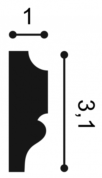 PX116 молдинг