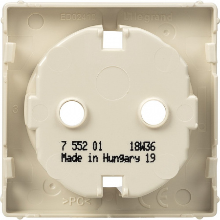 Legrand Valena LIFE Сл.кость Накладка розетки с/з