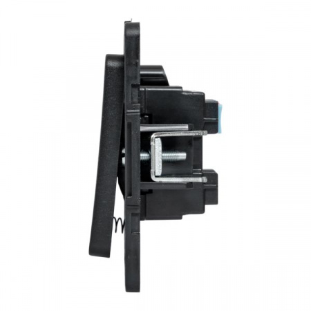 EKF Стокгольм Механизм кнопки нажимной 10А черный