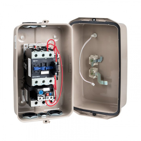 EKF PROxima Пускатель в корпусе IP65 КМЭ 50А 230В с РТЭ и индикатором